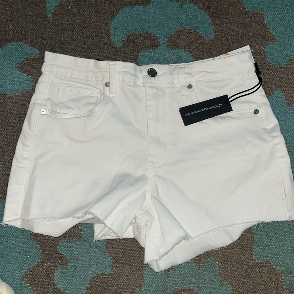 Blank NYC White Jean Shorts